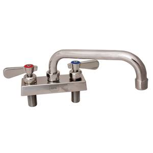 BK Resources EVO-4DM-18 Evolution Series Deck Mount Faucet w/ 18" Jointed Spout