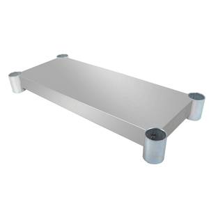 BK Resources SVTS-9624 Stainless Work Table Undershelf for 96"W x 24"D Work Table