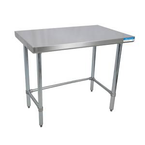 BK Resources SVTOB-1872 72"Wx18"D All Stainless Steel Open Base Work Table