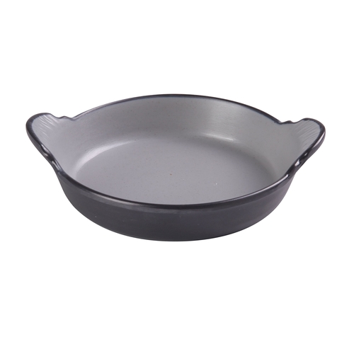 Yanco China BM-606 Birmingham Two-Tone Melamine 12 oz. Deep Dish w/ Handle