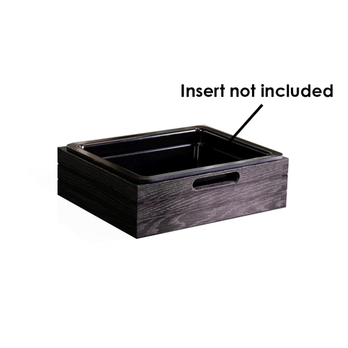 Mikasa Hospitality BQ039H Select Concept Havanna Black Oak 13.2"x 10.8"Container Frame