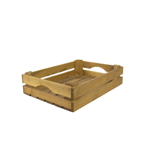 Mikasa Hospitality BQ047L Select Concept Oak 13.3" x 9.8" Flatware Holder - 2 Each