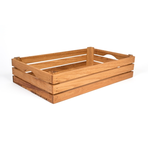 Mikasa Hospitality BQ084L Select Concept Oak 16.5" x 10.8" Flatware Holder