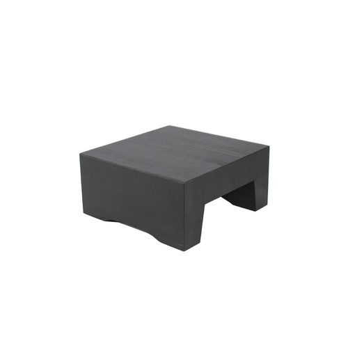 Mikasa Hospitality BQ210B Select Concept Black Oak 8.3" x 8.3" x 3.9"H Display Riser