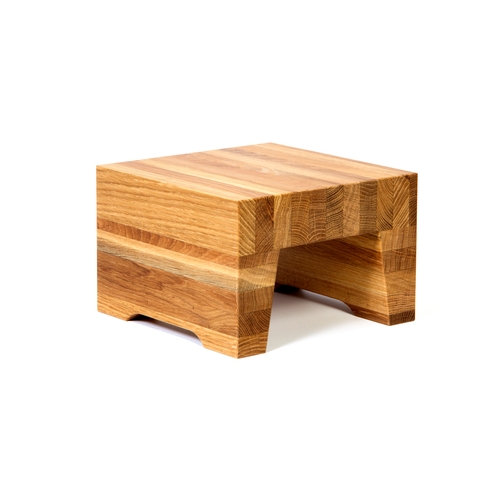Mikasa Hospitality BQ211L Select Concept Oak 8.3" x 8.3" x 5.5"H Display Riser