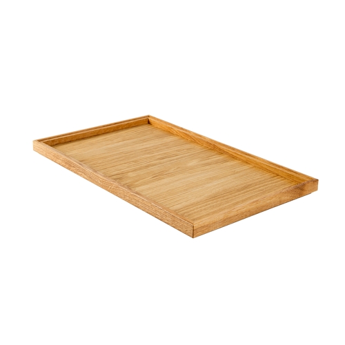 Mikasa Hospitality BQ702L Select Concept Oak 20.9" x 12.8" Flatware Holder