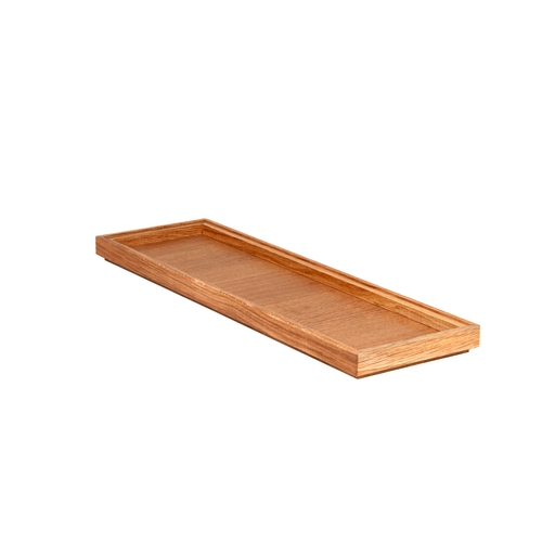 Mikasa Hospitality BQ704L Select Concept Oak 20.9" x 6.4" Flatware Holder - 4 Each