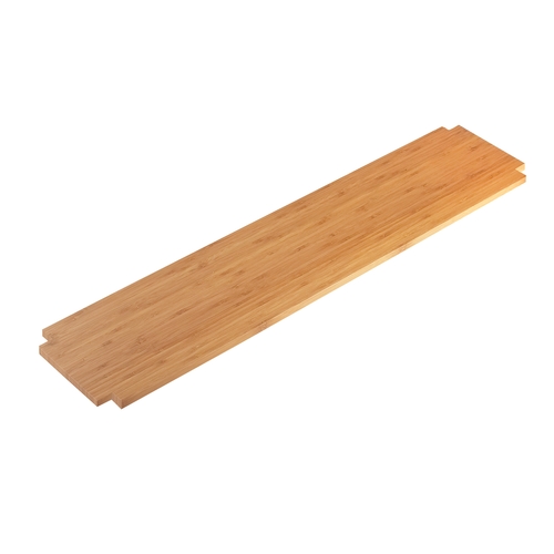 Cal-Mil C732-60 Bamboo 32" x 7" x 0.5"H Bamboo Display Riser Shelf - 3 Each