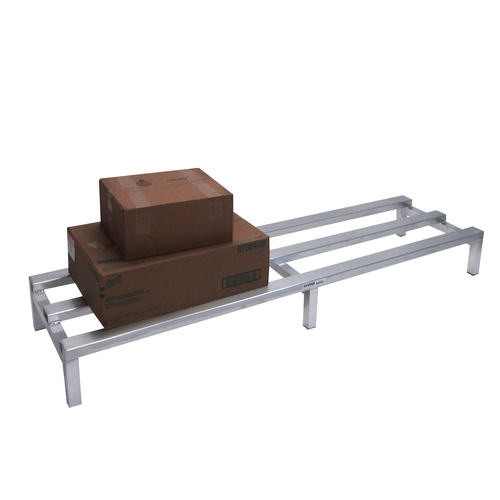 Channel Manufacturing CA2072 72" x 20" x 12" Aluminum C-Channel Dunnage Rack