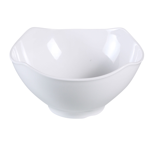 Yanco China CAT-3614 Catering White Melamine 6.5 qt. Square Bowl - 6 Each