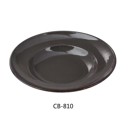 Yanco China CB-810 Cowboy Basket Weave China 12 oz. Pasta Bowl - 1 Doz