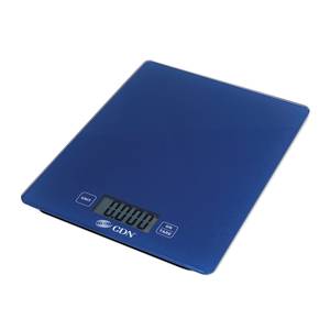 CDN SD1102-B 6.5" Glass Platform Auto-Off Blue Digital Scale