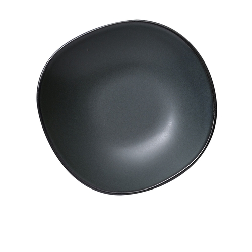 Yanco China CH-307 Champs Dark Green Porcelain 14 oz. Salad Bowl - 1 Doz