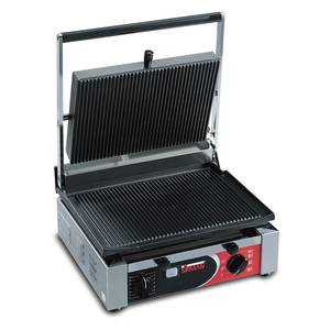 Sirman USA CORT R Single Panini Grill w/ Grooved Top & Grooved Bottom