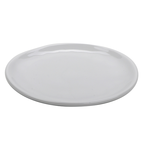 GET CS-5-AM-W Arctic Mill White Melamine 5.5" dia. Bread Plate - 4 Doz