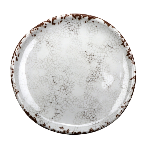 GET CS-5-FM French Mill Melamine 5.5" dia. Bread Plate - 4 Doz