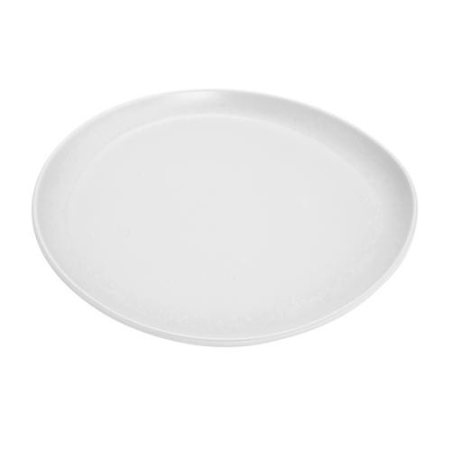 GET CS-610-W Riverstone White Melamine 6" Serving Plate - 2 Doz