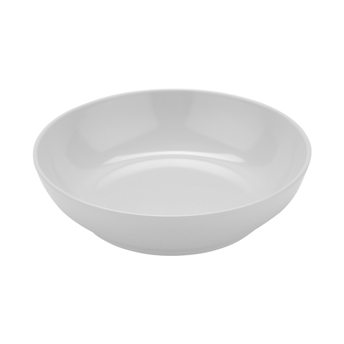 GET CS-6106-W Siciliano White Melamine 1.3 qt. 8.5" dia. Bowl - 1 Doz