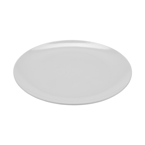 GET CS-6108-W Siciliano White Melamine 14" dia. Plate - 1 Doz