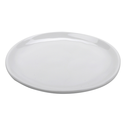 GET CS-7-AM-W Arctic Mill White Melamine 7" dia. Coupe Plate - 1 Doz