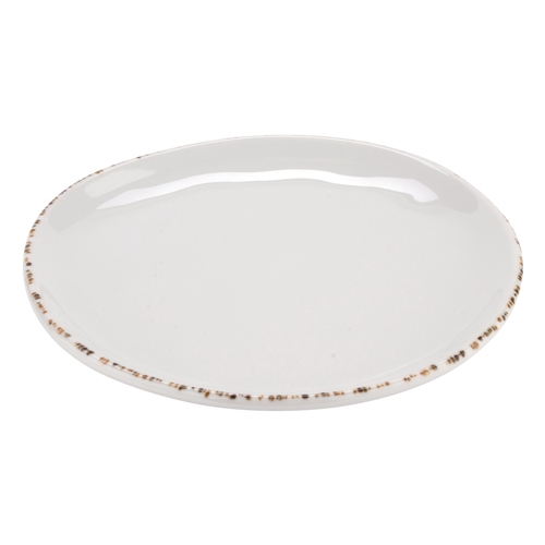 GET CS-7-UM Urban Mill Cream 7" dia. Irregular Coupe Plate - 1 Doz