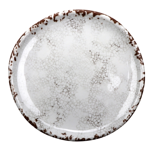 GET CS-9-FM French Mill Melamine 9" Irregular Coupe Plate - 1 Doz
