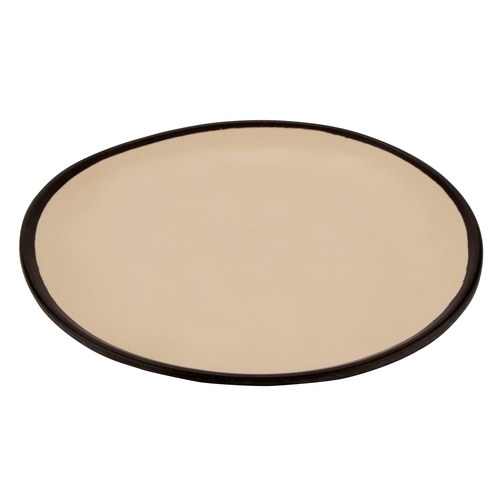 GET CS-90-MA Pottery Market Manila Melamine 9" dia. Coupe Plate - 1 Doz