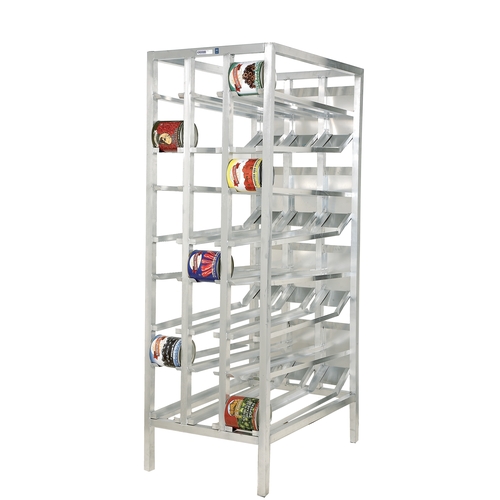 Channel Manufacturing CSR-156 33.25" x 28" Heavy Duty Aluminum Stationary Can Storage Rack