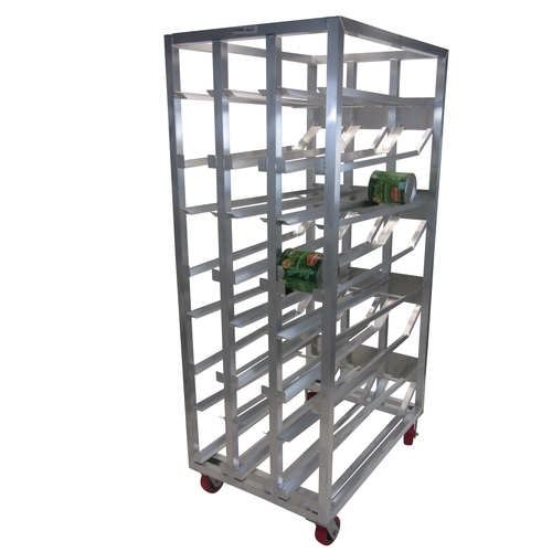 Channel Manufacturing CSR-156M 33.25" x 28" Heavy Duty Aluminum Mobile Can Storage Rack