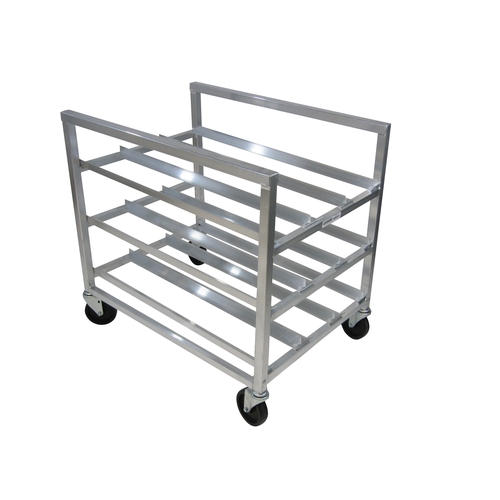 Channel Manufacturing CSR-3 33.25" x 28" x 34" Aluminum Stationary Can Storage Rack