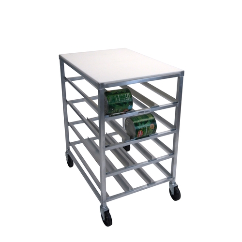 Channel Manufacturing CSR-4MP 25.75" x 35.25" Aluminum Mobile Can Rack w/ Poly Top