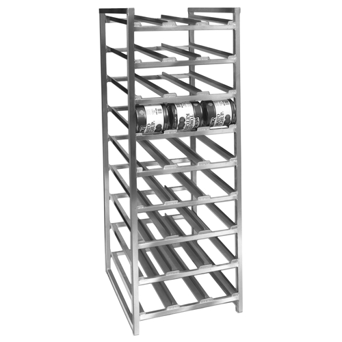 Channel Manufacturing CSR-9 25.75" x 35" Aluminum Stationary Can Rack