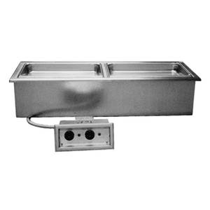 Delfield N8746ND 46" Electric Narrow Drop-In Hot Food Well Unit, Wet or Dry