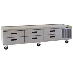 Delfield F2999P 100" One-Section Refrigerated Low-Profile Equipment Stand