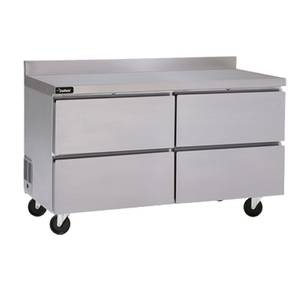 Delfield STD4472NP 72" Three-Section Coolscapes Worktable Refrigerator