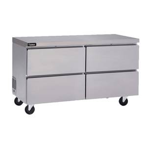 Delfield D4560NP 60" One-Section Coolscapes Undercounter/Worktable Freezer