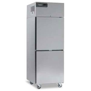 Delfield CSFPT2P-S 55" Two-Section Coolscapes Pass-Thru Solid Door Freezer
