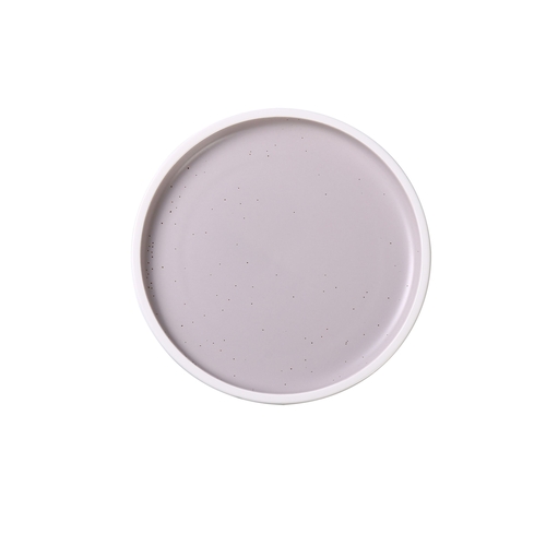 Yanco China DM-107 Denmark Matte Lavender Porcelain 7" dia. Plate - 3 Doz
