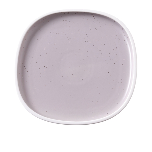 Yanco China DM-210 Denmark Matte Lavender Porcelain 10.25" x 10.25 Square Plate