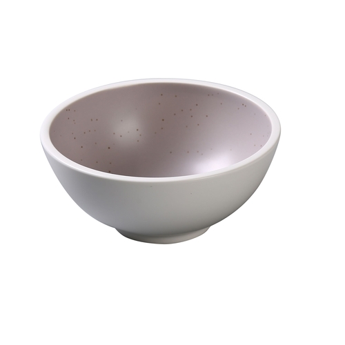 Yanco China DM-405 Denmark Matte Lavender Porcelain 8 oz. Soup Bowl - 3 Doz