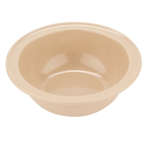 GET DN-313-T Supermel Tan Melamine 13 oz. Rimmed Grapefruit Bowl - 4 Doz