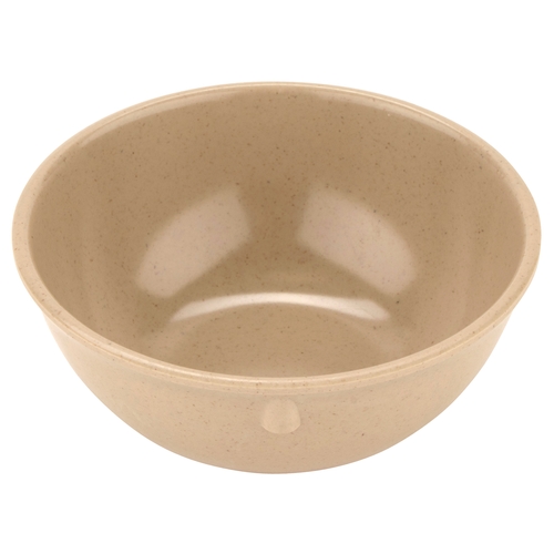 GET DN-315-S Supermel Sandstone Melamine 15 oz. Nappie Bowl - 4 Doz