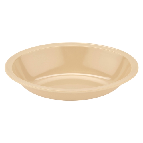 GET DN-332-T Supermel Tan Melamine 32 oz. 10" x 7.25" Rimmed Bowl - 1 Doz