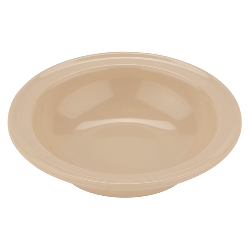 GET DN-350-T Supermel Tan Melamine 5 oz. Rimmed Fruit Bowl - 4 Doz