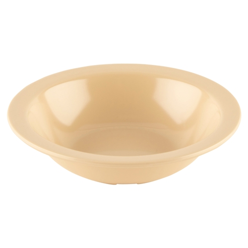 GET DN-410-T Supermel Tan Melamine 10 oz. Rimmed Grapefruit Bowl - 4 Doz