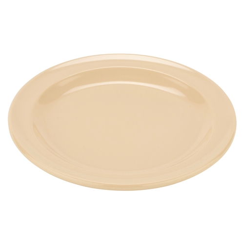 GET DP-505-T Supermel Tan Melamine 5.5" dia. Bread & Butter Plate - 4 Doz