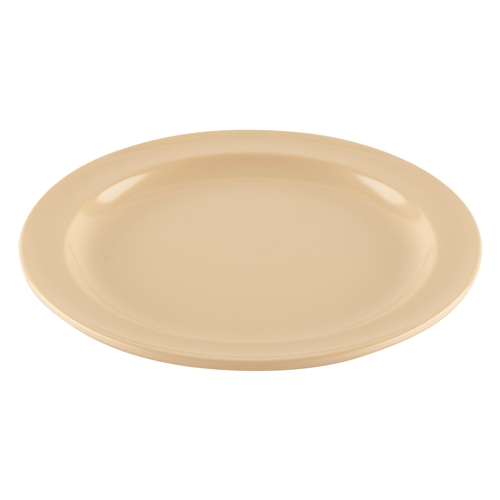 GET DP-507-T Supermel Tan Melamine 7.25" dia. Dessert Plate - 2 Doz