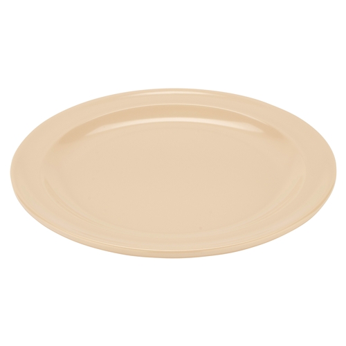 GET DP-508-T Supermel Tan Melamine 8" dia. Lunch Plate - 2 Doz