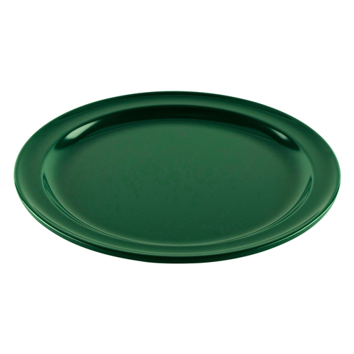 GET DP-509-HG Supermel Hunter Green Melamine 9" dia. Dinner Plate - 2 Doz