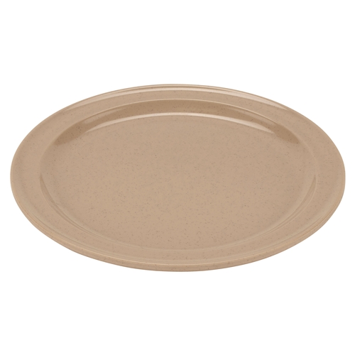 GET DP-509-S Supermel Sandstone Melamine 9" dia. Dinner Plate - 2 Doz